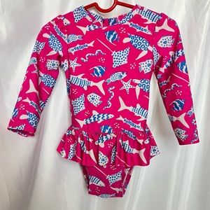 2T Hot Pink Bathing Suit